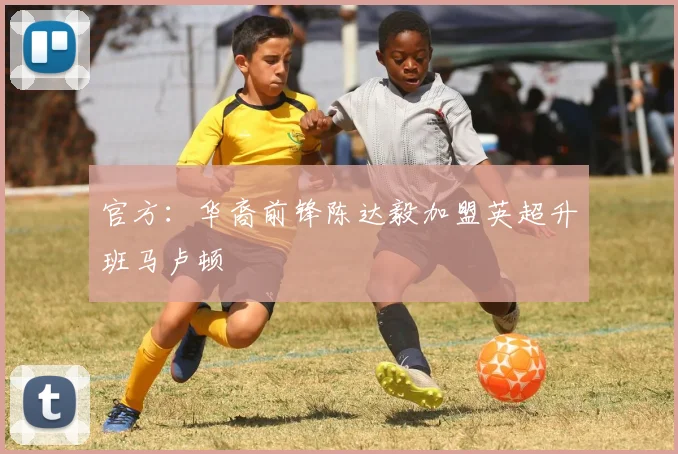 官方：华裔前锋陈达毅加盟英超升班马卢顿