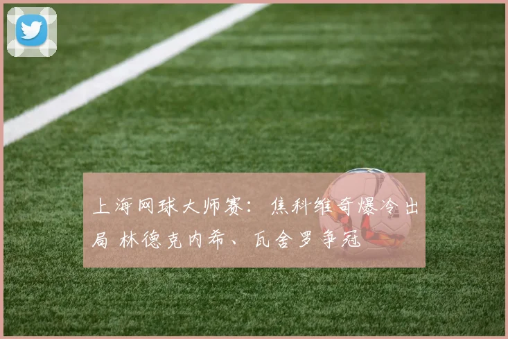 上海网球大师赛：焦科维奇爆冷出局 林德克内希、瓦舍罗争冠